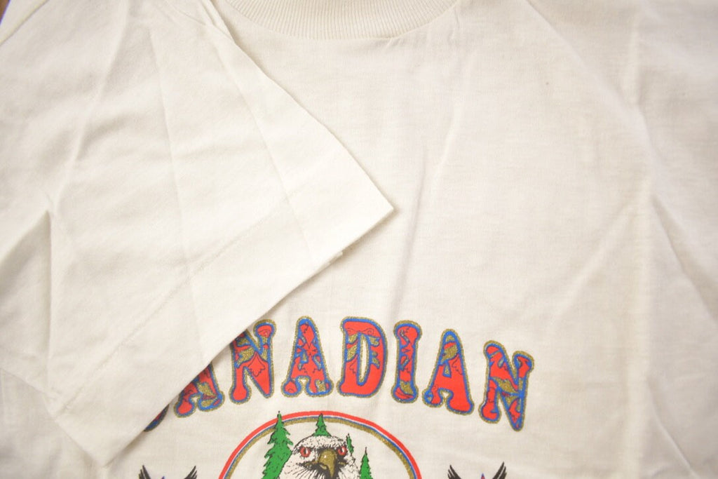 Vintage 1970s Deadstock Canadian Club Graphic T Shirt