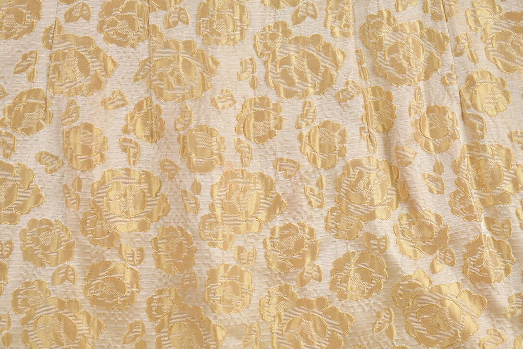 Vintage 1950s Lace Satin Sheath Dress