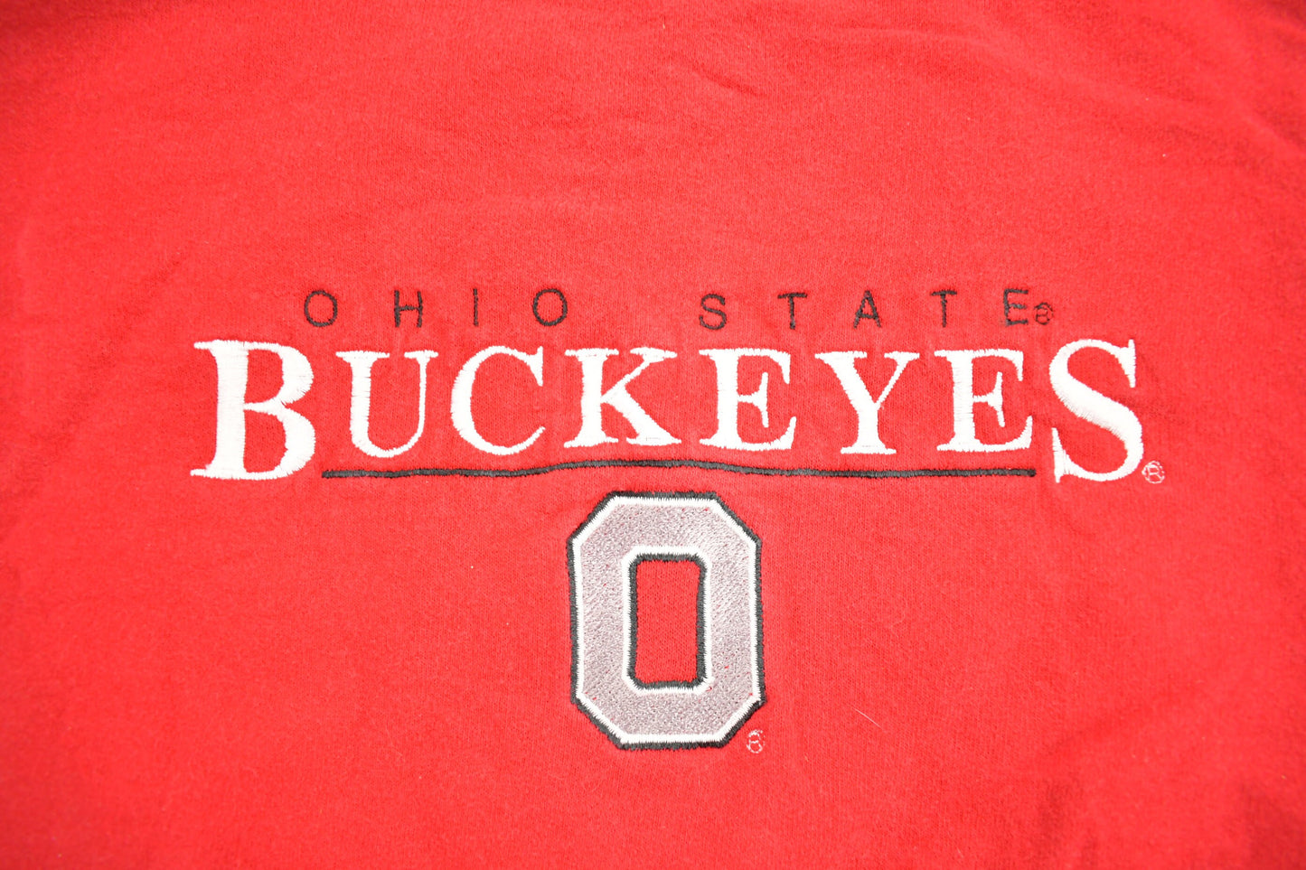 Vintage 1990s Ohio State Buckeyes Collegiate Crewneck / Embroidered / NCAA Sweatshirt / Sportswear / Americana / Vintage Sports