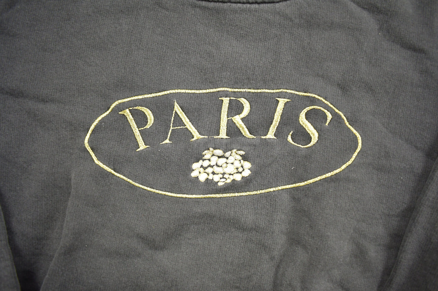 Vintage 1990s Yohann Paris Crewneck Sweatshirt / 90s Crewneck / Streetwear / Embroidered / Essentials