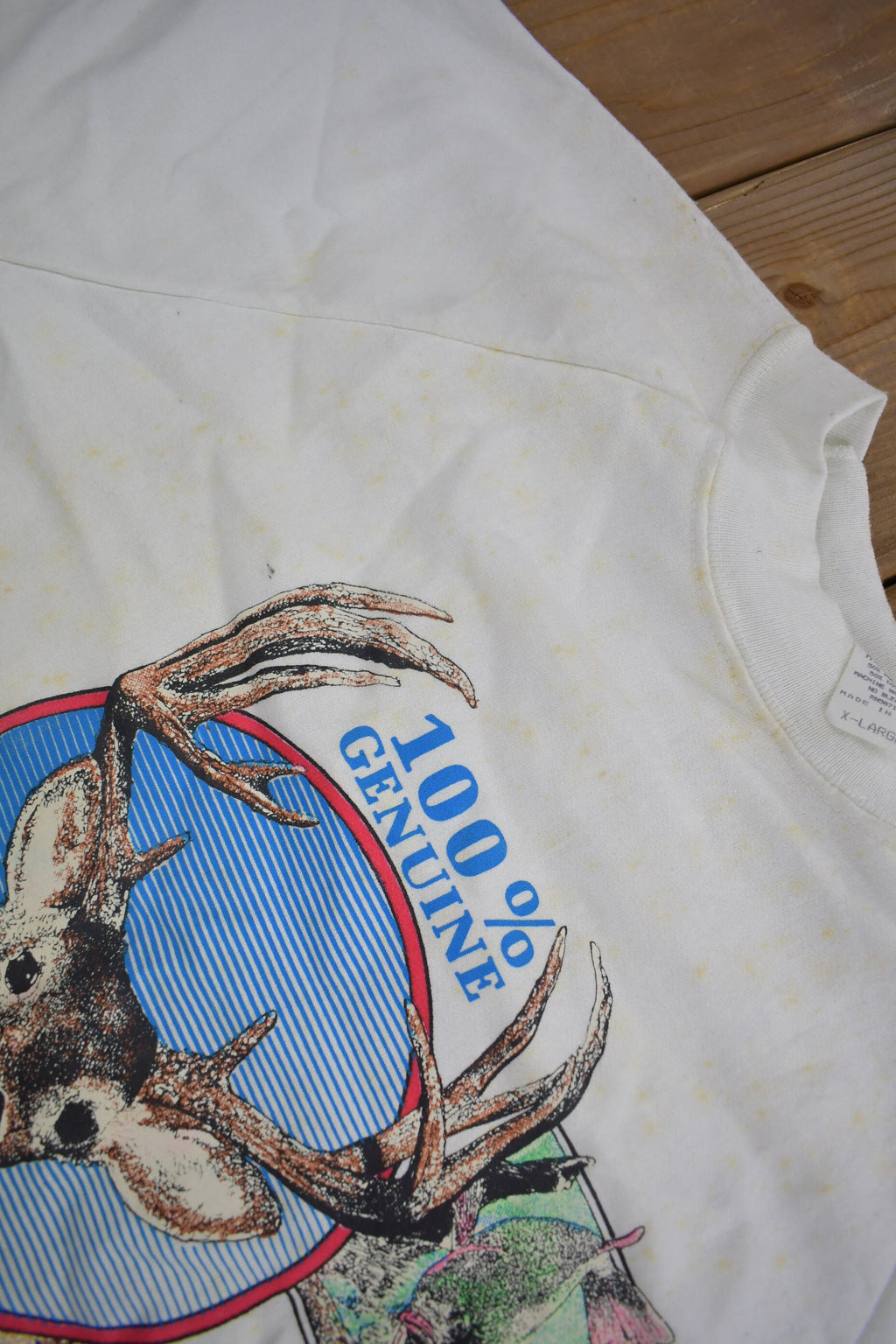 Vintage 1990s 100% Genuine American Sportsman Crewneck