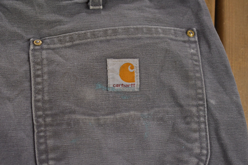 Vintage 1980s Carhartt Double Knee Work Pants Size 36 x 32