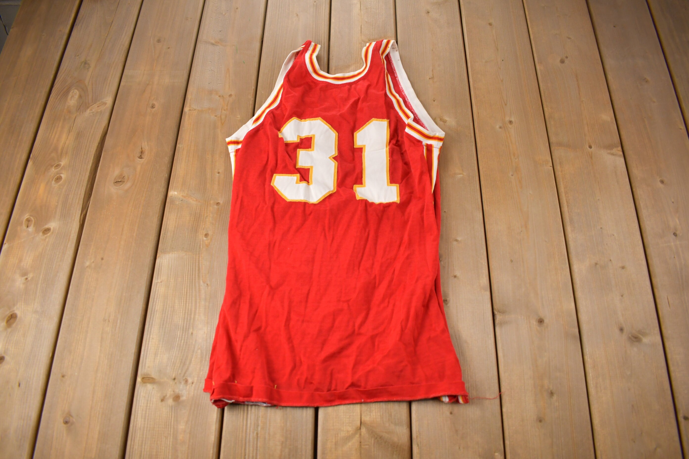 Vintage 1970s Hancock #31 Basketball Jersey