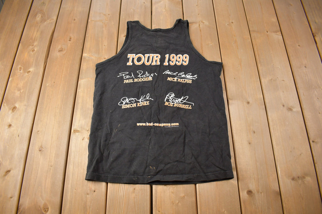 Vintage 1999 Bour Company Tour Tank Top Shirt