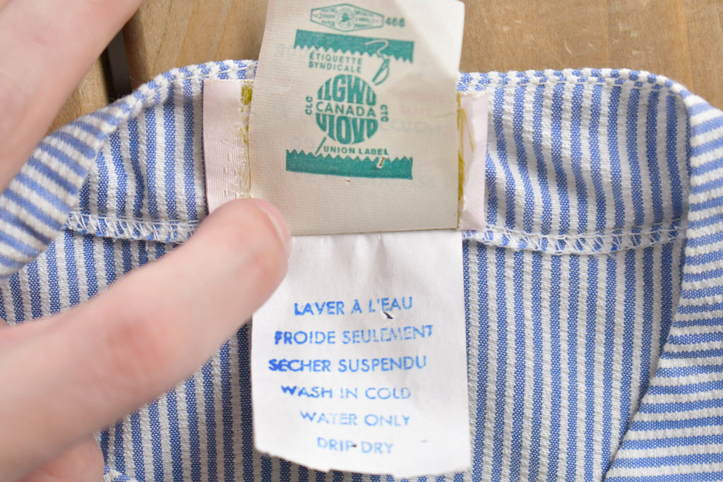 Vintage 1960s Searsucker Dress