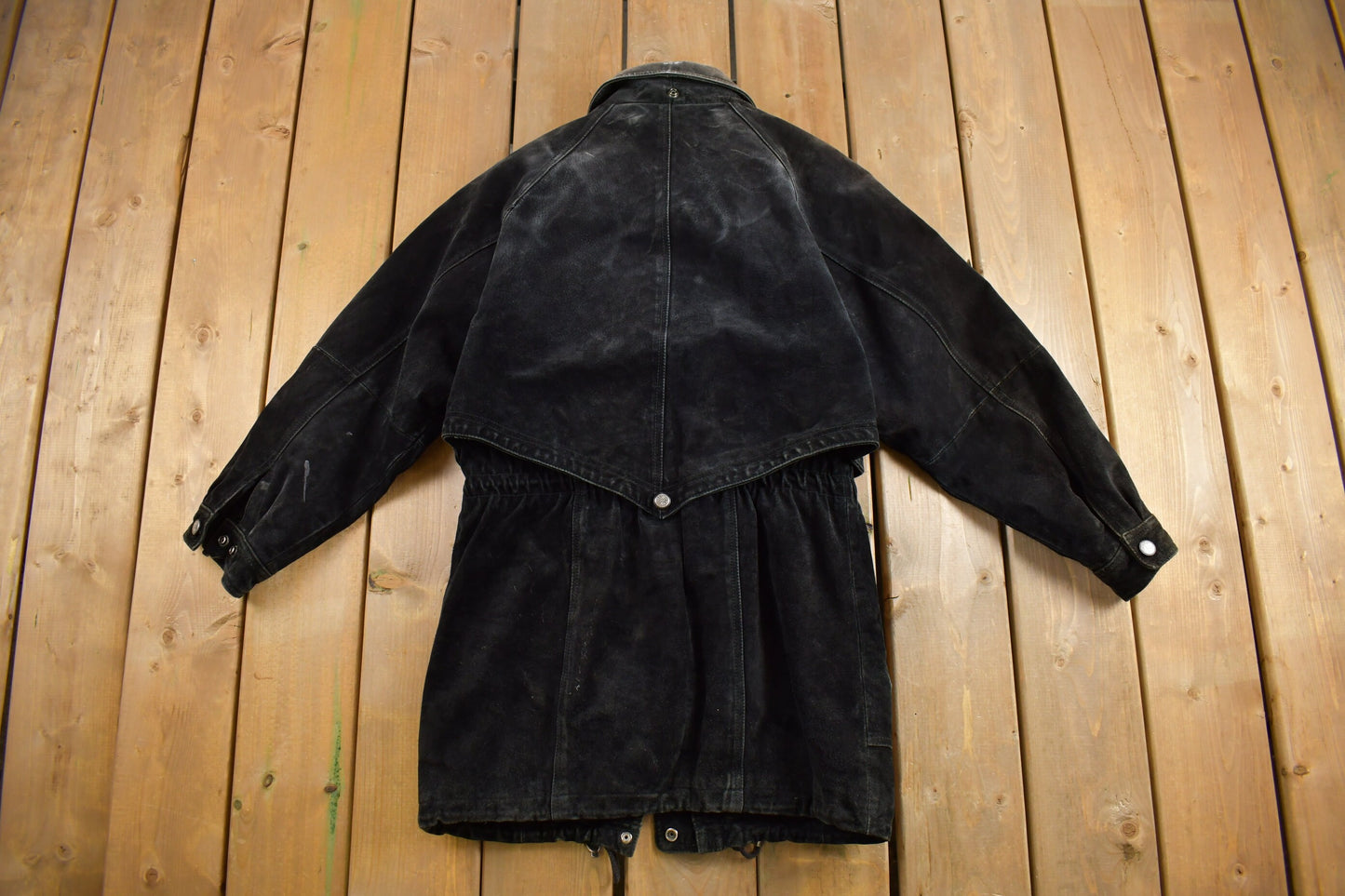 Vintage 1990s Adventure Bound Genuine Leather Jacket / Suede Coat / Wilson / Streetwear Fashion / Suede Jacket / Thinsulate