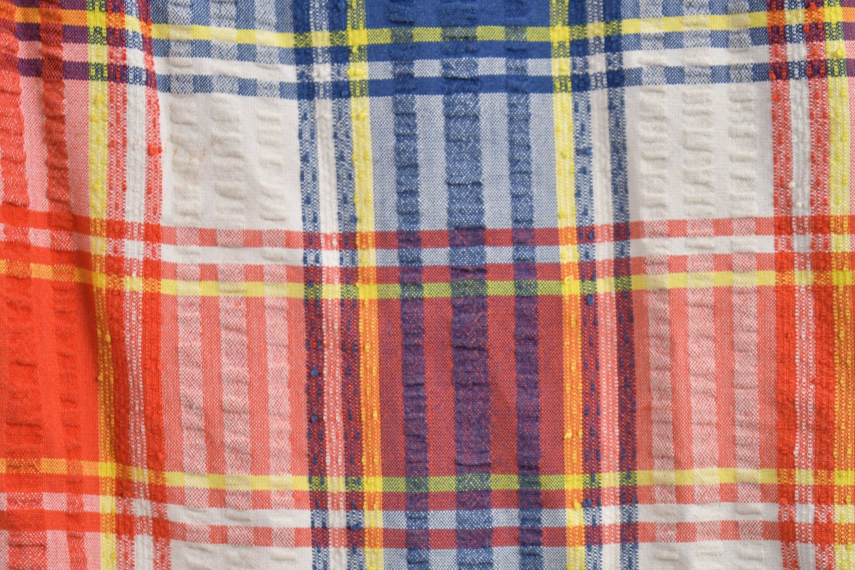 Vintage 1970s Flared Plaid Pants Size 28 x 30.5