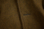 Vintage 1970s Fur Collar Wool Jacket