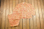 Vintage 1960s Champion Paisley Pyjama Set