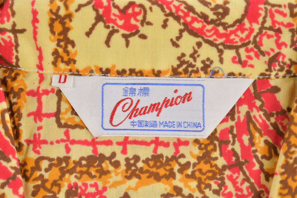 Vintage 1960s Champion Paisley Pyjama Set