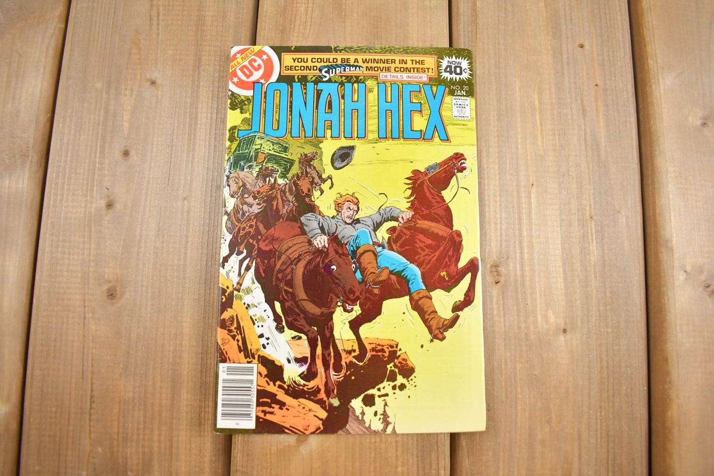 Vintage 1979 Jonah Hex Comic Book / Vol. 3 No. 20 / DC Comics / Vintage Comic Books