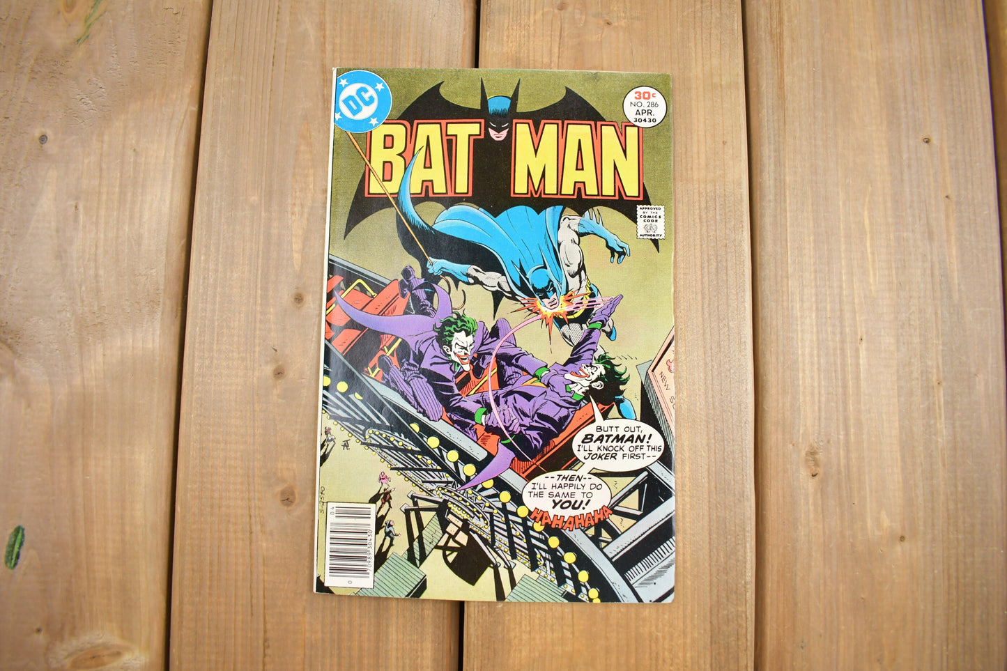 Vintage 1977 Batman Comic Book / Vol. 38 No. 286 / DC Comics