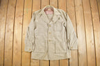 Vintage 1960s Frisco Jac 100% Wool Double Breasted Jacket