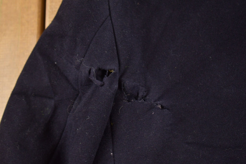 Vintage 1950s USN Naval Wool Double Breasted Jacket