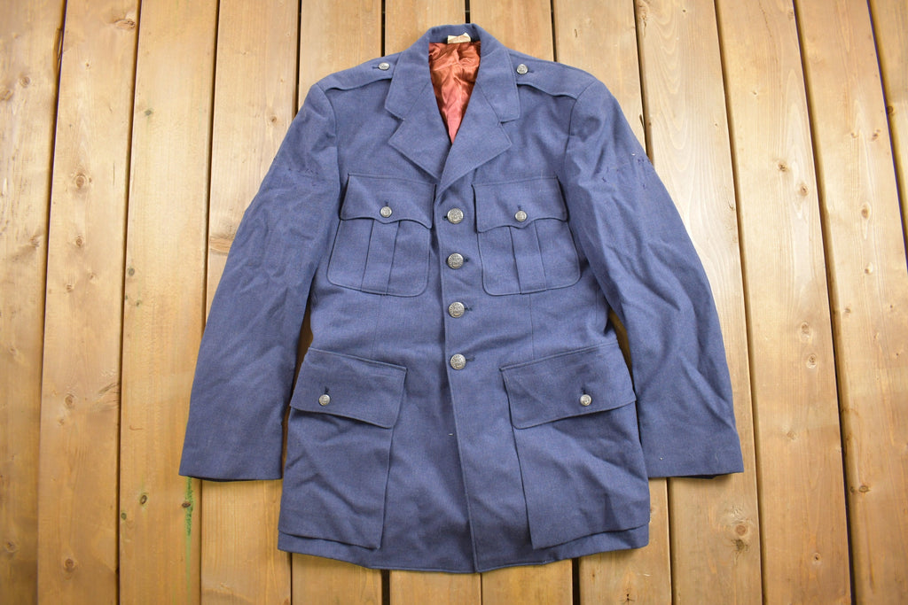 Vintage 1940s WW2 US Air Force Button Up Jacket