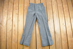 Vintage 1970s Flared Houndstooth Pants Size 28 x 28