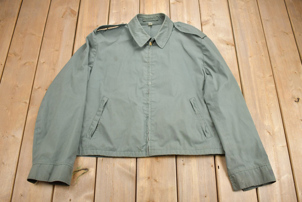 Vintage 1960s AG-274 Military Green Water Repellent Jacket