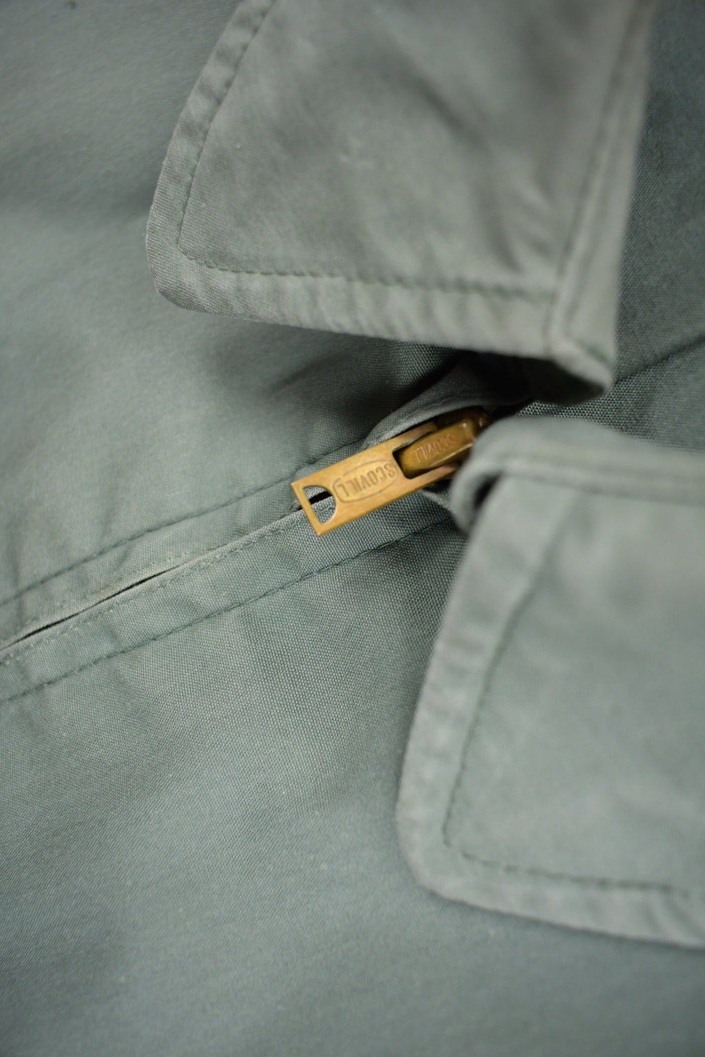 Vintage 1960s AG-274 Military Green Water Repellent Jacket