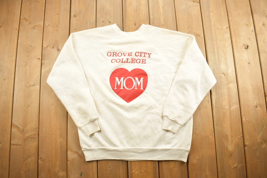 Vintage 1990s Grove City College Mom Collegiate Crewneck