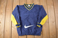 Vintage 1990s Nike Big Swoosh Pullover Windbreaker