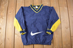 Vintage 1990s Nike Big Swoosh Pullover Windbreaker