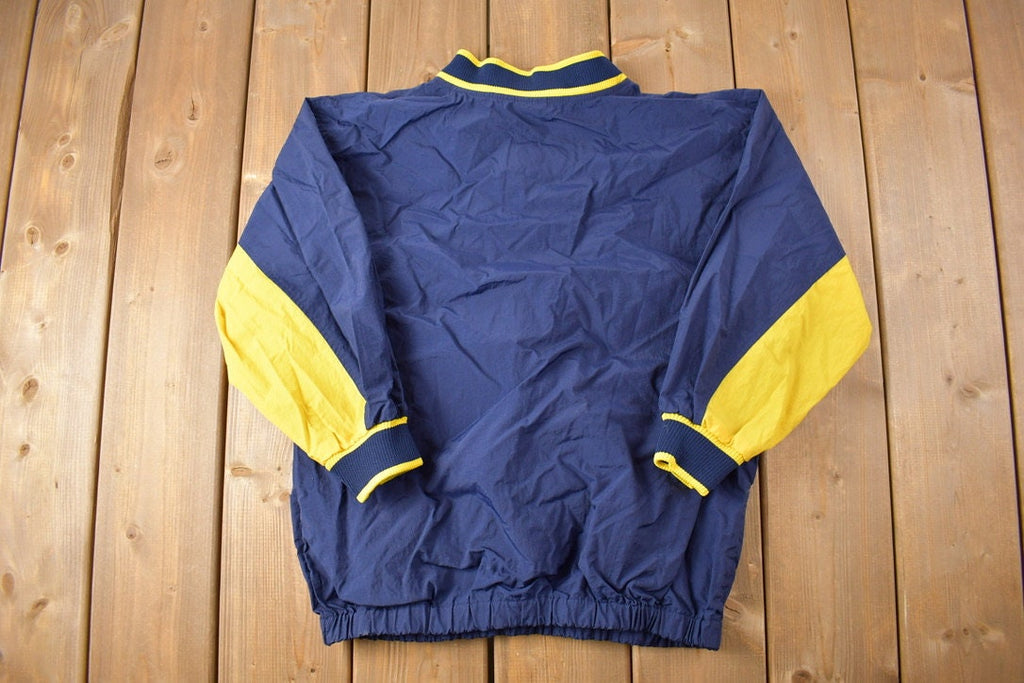 Vintage 1990s Nike Big Swoosh Pullover Windbreaker