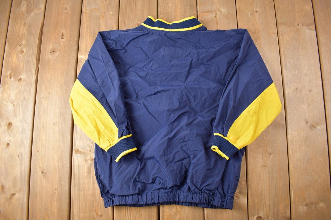 Vintage 1990s Nike Big Swoosh Pullover Windbreaker