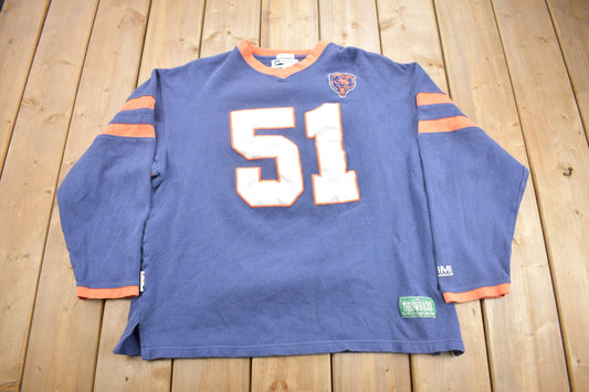 Vintage 1995 Dick Butkus Chicago Bears NFL Sweatshirt