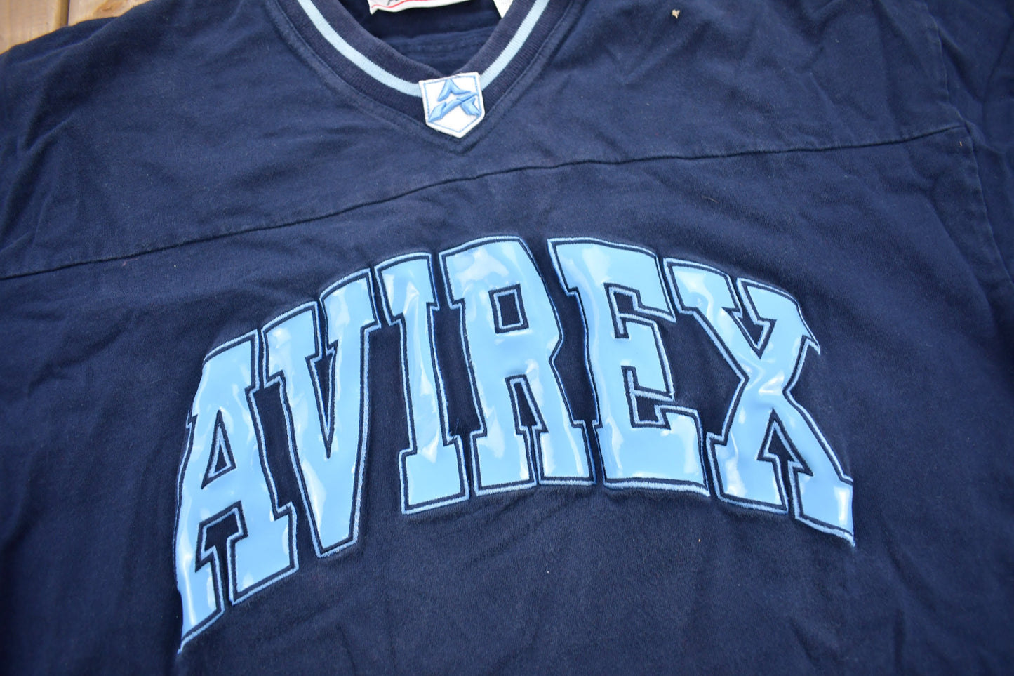 Vintage Y2K Avirex Appliqué Graphic T-Shirt