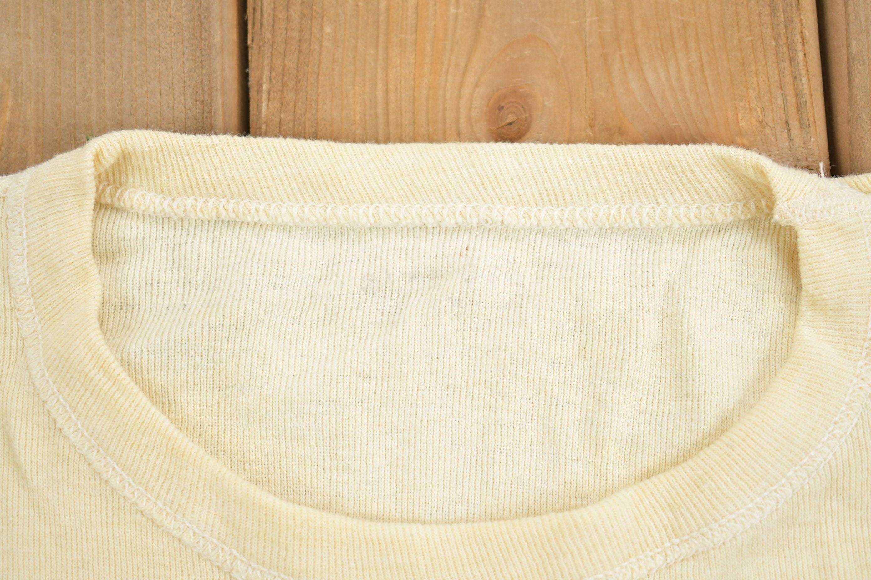 Vintage 1940s WWII Era Military Thermal Undershirt