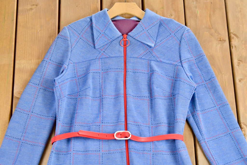 Vintage 1960s Long Sleeve Dress