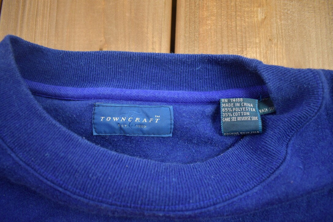 Vintage 1990s Towncraft Blank Crewneck Sweatshirt