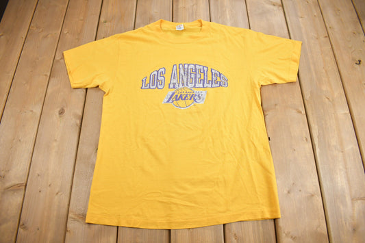 Vintage 1980s Los Angeles Lakers NBA Champion T-Shirt