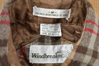 Vintage 1980s Windbreaker Brand Insulated Button Up