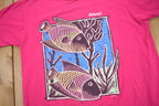 Vintage 1980s Hawaii Fish Graphic T-Shirt