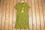 Vintage 1960s Plaid Dress