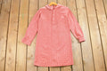 Vintage 1970s Long Sleeve Shirt Dress