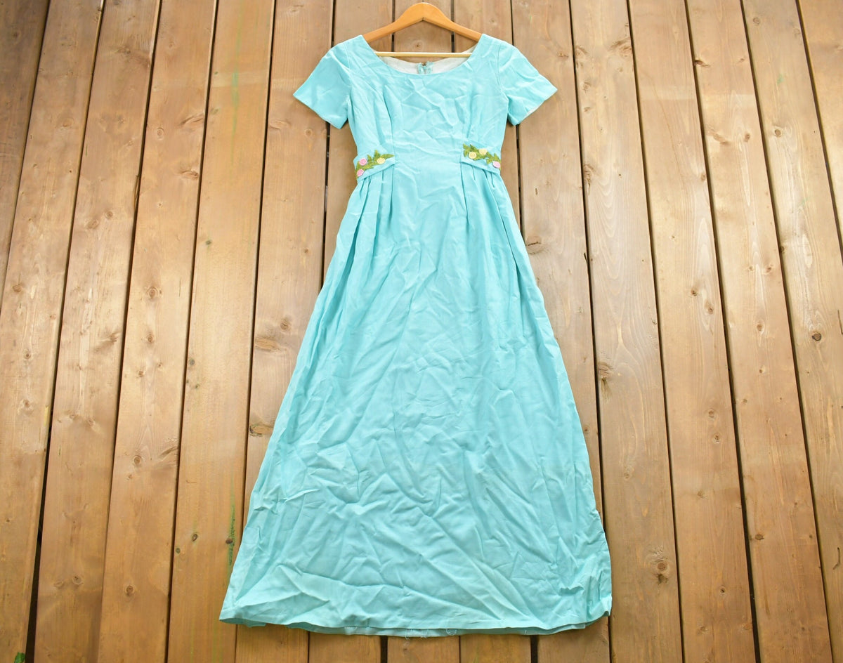 Vintage 1960s Maxi Dress