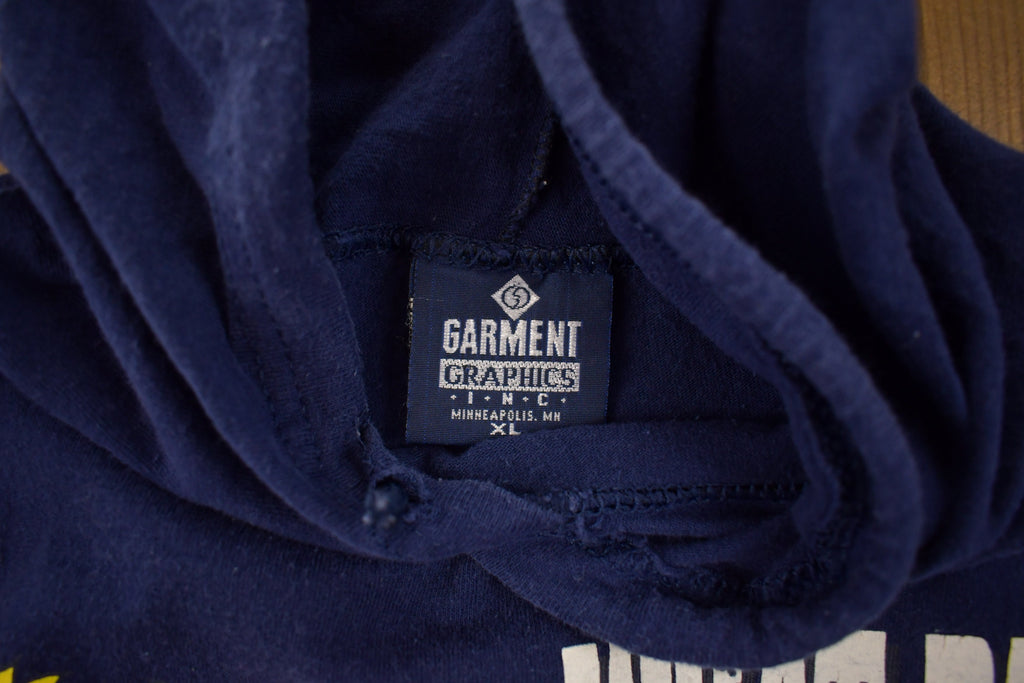 Vintage 1990s Looney Tunes Consent Graphic Short Sleeve Hoodie