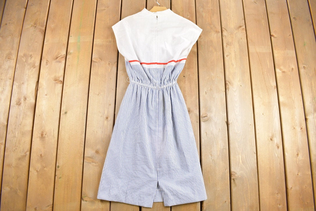Vintage 1960s Sailor Dress