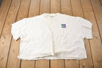 Vintage 1990s Nike Just Do It Graphic Cropped T Shirt