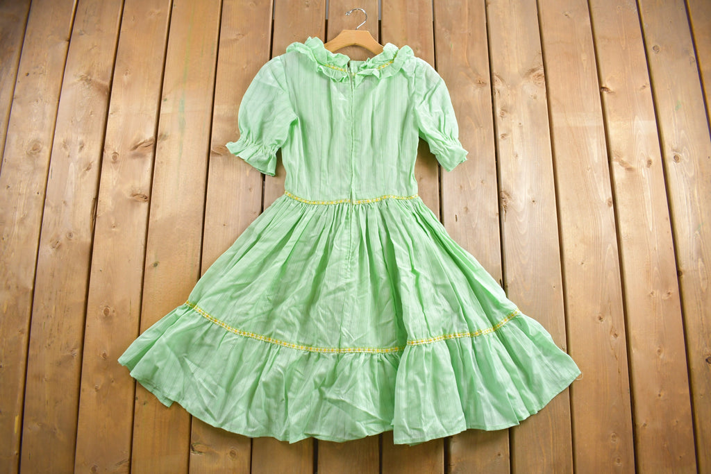 Vintage 1950s Prairie Dress