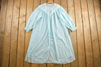 Vintage 1960s Lingerie Night Gown Dress