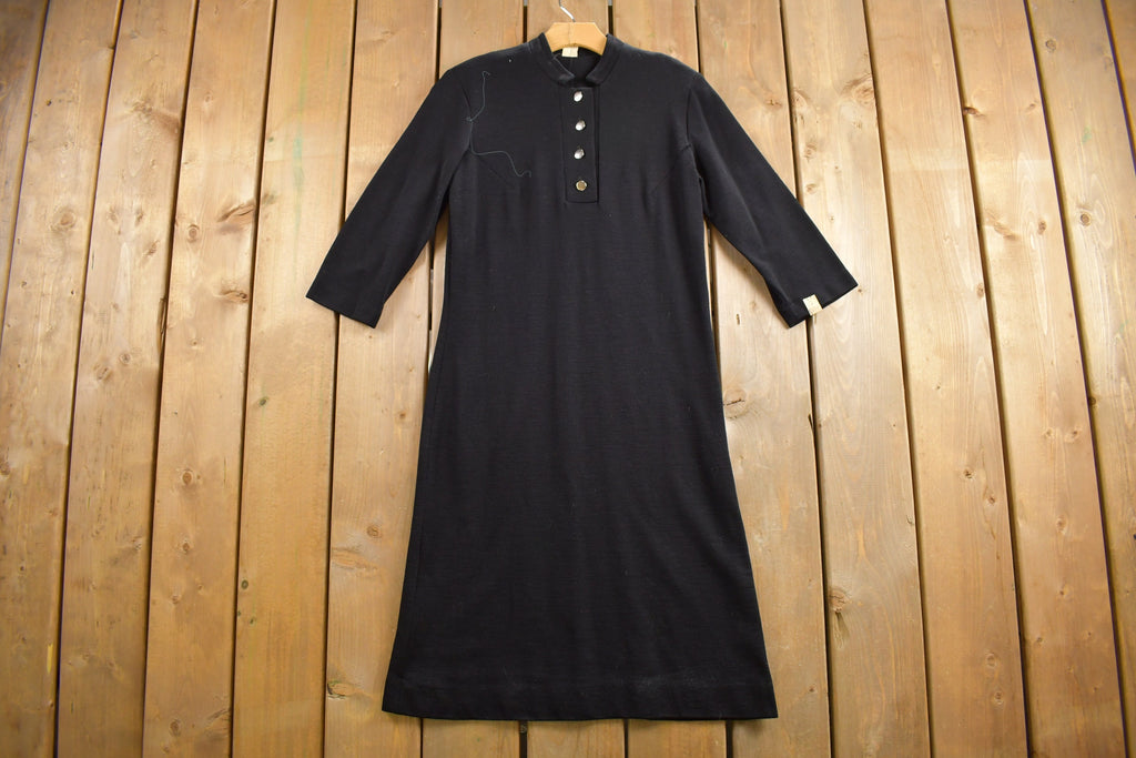 Vintage 1960s Midi Dress