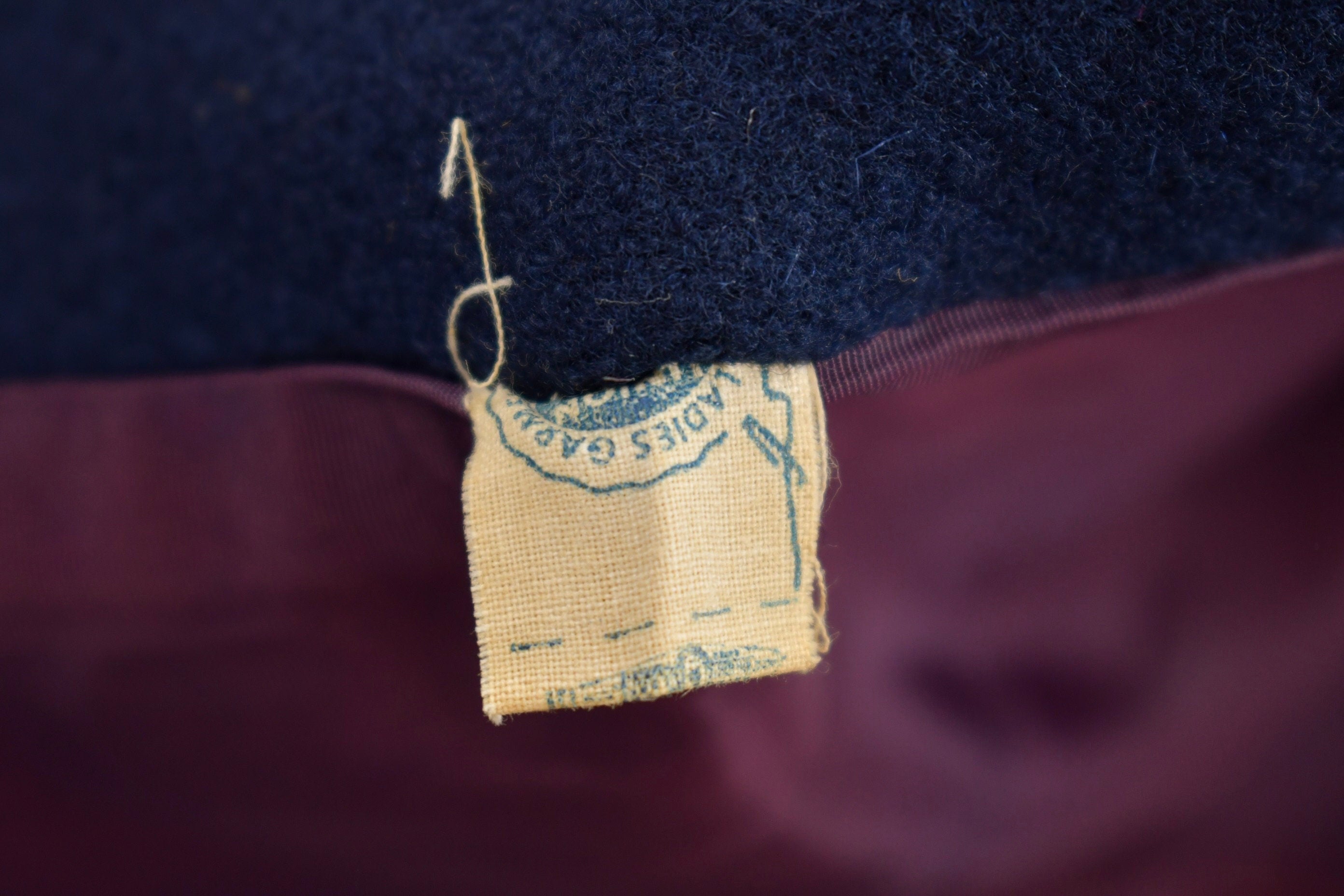 Vintage 1960s Polskys Full Length Wool Coat