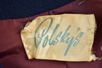 Vintage 1960s Polskys Full Length Wool Coat