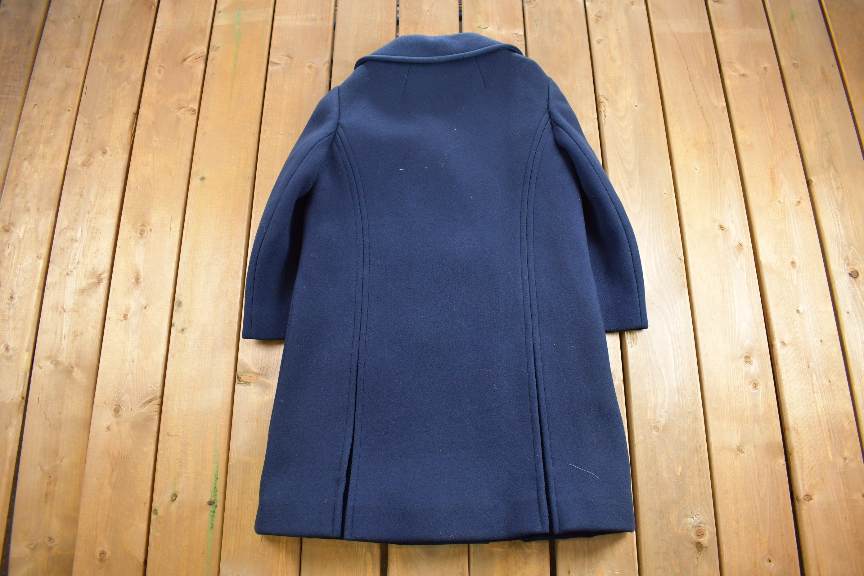 Vintage 1960s Polskys Full Length Wool Coat