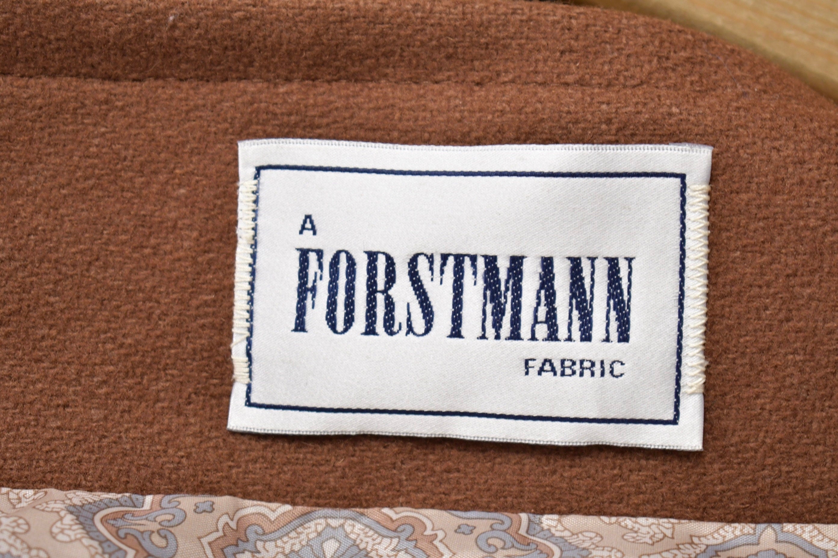 Vintage 1970s Dani Colby Full Length Wool Coat