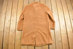 Vintage 1970s Lebow Full Length Wool Coat