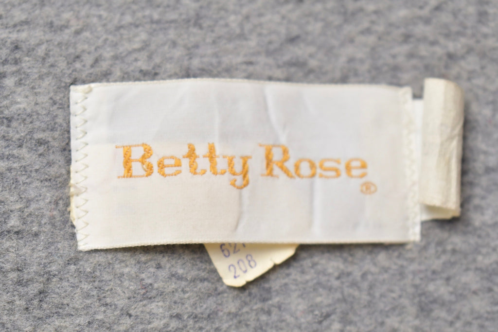 Vintage 1960s Betty Rose Wool Full Length Coat